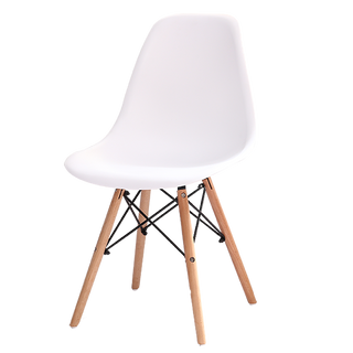 เก้าอี้ เอนกประสงค์ Modern Chair เก้าอี้โมเดิร์น สีขาว มินิมอล Furniture รุ่น C - 1618 (White)