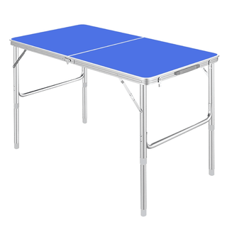 โต๊ะพับกลางแจ้ง ขายของ ปิคนิค อเนกประสงค์พกพา มีทั้งหมด 3 สี สีแดง สีขาว สีน้ำเงิน (T1 , T2 , TA9060)