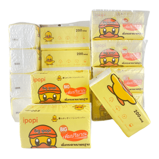 โปรโมชั่น : ขนาดจัมโบ้ ซื้อ 8 ห่อจ่าย 6 ห่อXX90 ทิชชู่เป็ด จัมโบ้ 1ห่อ Tissue Duck Jumbo กระดาษทิชชู่ กระดาษเช็คหน้า เหนียวนุ่ม