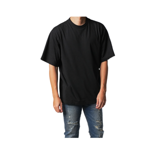 era-won เสื้อยืดโอเวอร์ไซส์ทำความสะอาดตัวเองได้ Oversize Anti-bac T-Shirt สี Black
