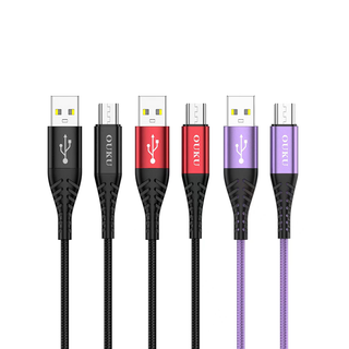 OUKU X7 5A ชาร์จเร็ว DATA CABLE สายถัก สายชาร์จโทรศัพท์มือถือ สายถัก สำหรับ L/Micro USB/Type C ชาร์จเร็วมาก สายไม่ขาด