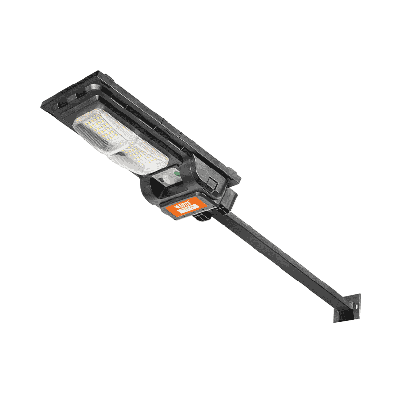 โปรโมชั่น : MODI โคมไฟถนนโซล่าเซลล์ 50W550lm แสงขาวเหลือง daylight warm light ขาเหล็ก สว่างค้าง โคมไฟพลังงานแสงอาทิตย์ โซล่าเซลล์