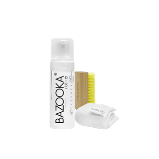 โค้ดBAZOOKAลดทันที45BAZOOKA CLEANERน้ำยาทำความสะอาดรองเท้าแบบแห้ง สูตรจากธรรมชาติไม่มีสารเคมี ฟรีผ้า+แปรง