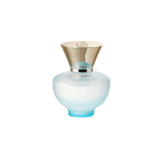 Versace Pour Femme Dylan Turquoise EDT 5ml น้ำหอมเวอร์ซาเชสำหรับผู้หญิง ที่ผสานความสมดุลระหว่างความฉ่ำจากแมนดารินและพริโมฟิยอร์ลิเลมอน.