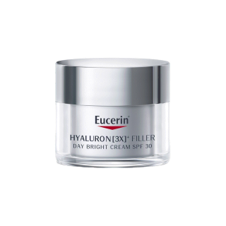 Eucerin HYALURON [3X]+ FILLER DAY BRIGHT CREAM SPF 30 50 ML (ยูเซอริน ไฮยาลูรอน ครีมบำรุงผิวหน้า ลดเลือนริ้วรอย ยกกระชับ)