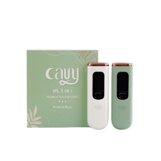 CAVY PLUS IPL เครื่องเลเซอร์กำจัดขน หน้าใส ลดสิว 3 ฟังก์ชัน พร้อมโหมดเย็น ❅ - ประกัน 1 ปี