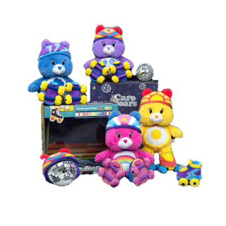 Care Bears Skate Squad Limited Edition ตุ๊กตาแคร์แบร์ สเก็ต (Limited Collection 2ตัว 30cm + หมวก,รองเท้าสเก็ต)