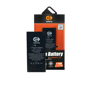 Commy แบตไอโฟน battery iphone แบตเตอรี่เพิ่มความจุ รับประกัน 1 ปี 6/6s/6plus/7/7plus/8/8plus/X/Xs/XR/11/12/PROMAX