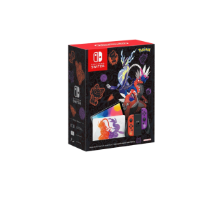 Nintendo Switch : Console Oled Model Pokemon Scarlet & Violet Edition นินเทนโด้ สวิตช์ เครื่องเกม Console Oled Model Pokemon Scarlet & Violet Edition [รับประกันศูนย์ไทย]