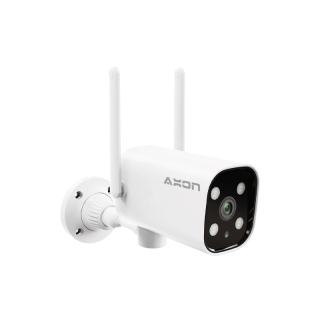 [1399 บ.โค้ด 12DD725] AXON Aero S1 PRO กล้องวงจรปิด | ชัด 2K กลางคืนภาพสี กล้องบ้าน กันขโมย มี WIFI กล้อง IP camera กันน้ำ กันฝน กล้องบ้าน 2 เสา ภาพคมชัด ถึกทนสุด หมุนได้ 180 องศา ประกัน 2 ปี