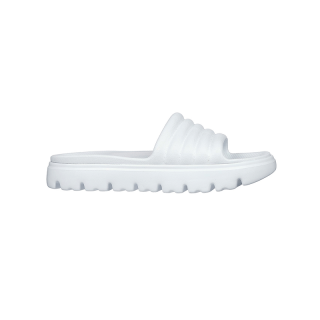 Skechers สเก็ตเชอร์ส รองเท้าแตะผู้หญิง Women Online Exclusive Foamies Top-Level Walking Sandals - 111450-WHT Dual-Density, Machine Washable (Live)