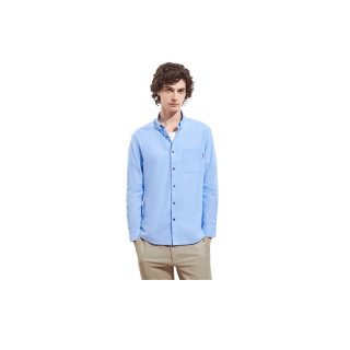 G2000 เสื้อเชิ้ตผู้ชาย ทรงสมาร์ทฟิต (SMART FIT) รุ่น 2612004265 BLUE เสื้อเชิ้ต เสื้อผ้า เสื้อผ้าผู้ชาย