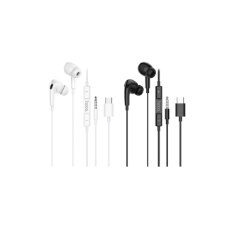 [รุ่นอัพเกรด] HOCO M101 Pro หูฟังอินเอียร์ Type-C / 3.5mm สำหรับ iOS Pad, Samsung, Android หูฟัง สมอลทอล์ค [M1Pro] hc3