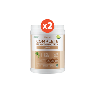 [โค้ดคู่ลดเพิ่ม 280.-] No.1 Plantae Complete Plant Protein รส Nude (Unflavor) 2 กระปุก : รสจืด โปรตีนพืช Plant Based