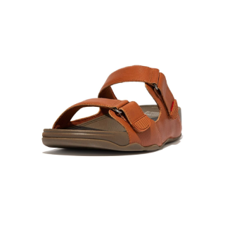 FITFLOP GOGH MOC รองเท้าแตะแบบสวมผู้ชาย รุ่น FM3-592 สี Light Tan