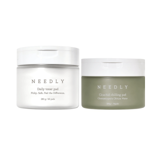 [ลด 60.- ใส่โค้ด NEEDAD60]NEEDLY DUO PAD SET (DAILY TONER PAD + CICACHID PAD)