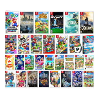 [5.5 Flash 12.00,18.00น] [Top Rank Set B] Tinzshop 30 Top Rank Game Nintendo Switch Set B : เกมนินเทนโด้ ขายดี 30 อันดับ