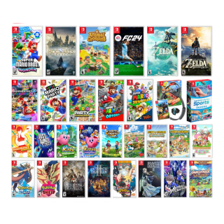 [Top Rank Set B] Tinzshop Nintendo Switch Game : Top Rank B : เกมขายดีชุด B : เกมนินเทนโด้ > Ringfit / Hogwarts / Zelda