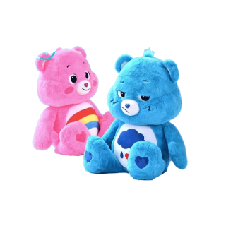 IQ Angel ของเล่นเด็ก ตุ๊กตา ตุ๊กตาตุ๊กตาหมีสายรุ้งตุ๊กตาแคร์แบร์ออกแบบการ์ตูนน่ารักของตกแต่งบ้านของขวัญวันเกิด