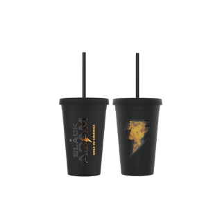 Major Black Adam Stainless Steel Cup (แก้วสแตนเลส สตีล ลายแบล็ค อดัม)
