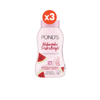พอนด์ส วอเตอร์เมลอน เฟรช แอนด์ ไบรท์ ทรานส์ลูเซนท์ เฟเชียล พาวเดอร์ 50 กรัม POND