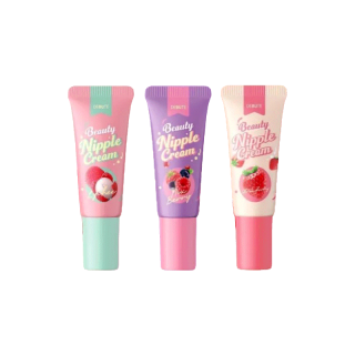DEBUTE Beauty Nipple Cream ลิปจุก ลิปเดบิวเต้ มี 3 กลิ่น [ลิ้นจี่/มิกซ์เบอร์รี่/สตรอเบอร์รี่]