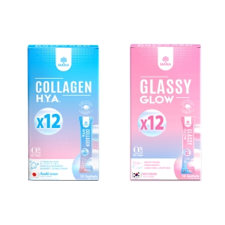 Mana Collagen HYA คอลลาเจนกรอกปาก อมใต้ลิ้น ไม่ต้องชง มานา ไฮยาคอลลาเจน 5Types-Collagen Dipeptide มานาคอลลาเจน