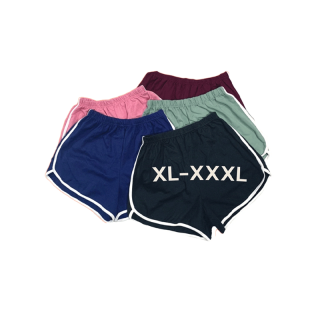 [ 5.5 ] กางเกงขาสั้น สาวอวบ ไซส์ใหญ่  ฟรีไซส์ XL- XXXL ใส่ได้ ทรง sport ผ้าดี ใส่สบาย พร้อมส่ง