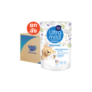 โปรโมชั่น : อัลตร้ามายด์ น้ำยาปรับผ้านุ่ม ฮักแอนคิสเซส ขาว 500 มล. x12  Ultra Mild Fabric Softener Hugs  Kisses White 500ml x12