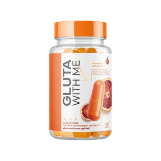 โปรโมชั่น : 1แถม1 ส่งฟรีไม่ใช้โค้ด กลูต้าส้มเลือด กลูต้าวิตมี Gluta with me กลูต้าเข้มข้น ออร่ากระจ่างใส ผิวดูสุขภาพดี อาหารเสริม