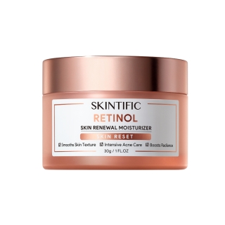 【NEW LAUNCH】SKINTIFIC Retinol Skin Renewal Moisturizer มอยเจอไรเซอร์เรตินอลเพื่อผิวอ่อนเยาว์（ครีมลดเลือนริ้วรอย）