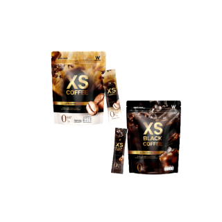 [คละรส] WINK WHITE XS BLACK COFFEE เอ็กซ์เอส แบล็คคอฟฟี่ + XS Latte ลาเต้ กาแฟลดน้ำหนัก