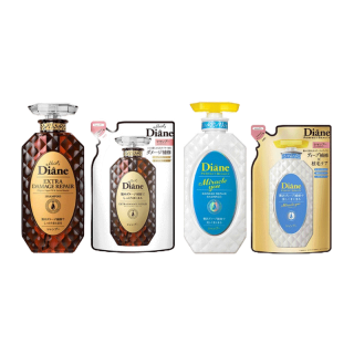 [เซ็ตพิเศษ] Moist Diane Shampoo มอยส์ ไดแอน แชมพู สูตรฟื้นบำรุง ขนาด 450 ml+ Refill 330 ml. (เลือกสูตรได้)