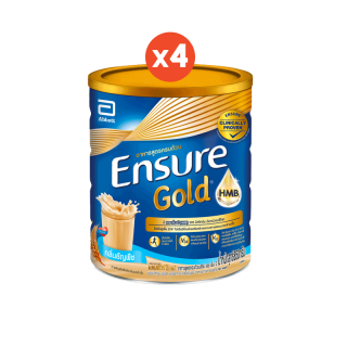 โปรโมชั่น : สูตรใหม่ Ensure Gold เอนชัวร์ โกลด์ ธัญพืช 850กรัม 4 กระป๋อง Ensure Gold Wheat 850g x4 อาหารเสริมสูตรครบถ้วน