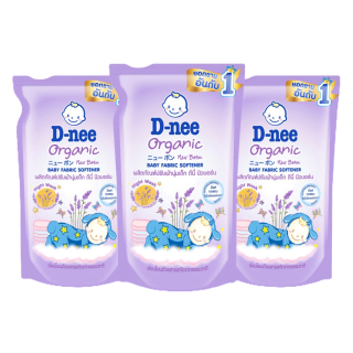 D-nee Newborn น้ำยาปรับผ้านุ่ม Night Wash ชนิดเติม ขนาด 550 มล. (แพ็ค 3)