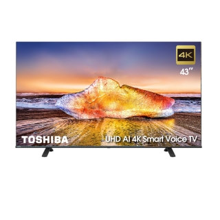 Toshiba TV 43E330MP ทีวี 43 นิ้ว 4K Ultra HD Wifi Smart TV HDR10 Voice Control