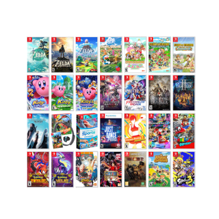 [Top Rank Set B] Tinzshop 30 Top Rang Game Nintendo Switch Set B : เกมนินเทนโด้ Hogwarts Mario Wonder Zelda เลือกเกม >