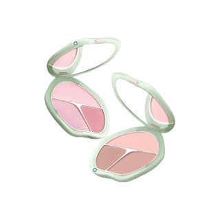 彩棠TIMAGE Blush Palette 3in1 บลัชออนพาเลท 3เฉดสี ปัดแก้ม ปัดแก้มผิวโกลว์ หน้ามีมิติ สีติดทนนาน
