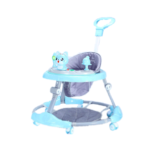 รถหัดเดิน เด็ก รถขาไถ มีเพลง มีไฟ ที่นั่งปรับได้ สนับสนุน Baby Walker