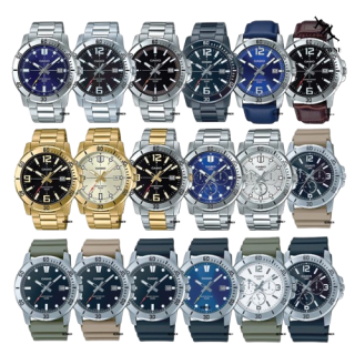 [30WOW66 ลดเพิ่ม 200]CASIO STANDART รุ่น MTP-VD01 ของแท้ รับประกันศูนย์ 1 ปี MTPVD01 ประกันร้าน1 ปี