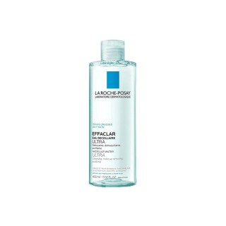 ลา โรช-โพเซย์ La Roche-Posay Effaclar Micellar Water Ultra ล้างเครื่องสำอางสำหรับผิวมัน-ผิวผสม เป็นสิวง่าย 400ml.