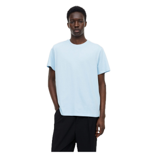 H&M Man Regular Fit Round-neck T-shirt 0685816_10