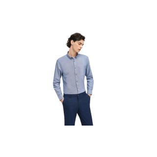 โปรโมชั่น : G2000 เสื้อเชิ้ตผู้ชาย ทรงสมาร์ทฟิต SMART FIT รุ่น 2612004278 NAVY เสื้อเชิ้ต เสื้อผ้า เสื้อผ้าผู้ชาย