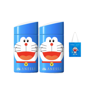 [1,750.- เฉพาะ 16-17 พ.ค.66] ANESSA Doraemon Set อเนสซ่า โกลด์ มิลค์ เอ็น 60มล. โดราเอมอน ลิมิเต็ด 2 ชิ้น รับเพิ่มกระเป๋า Doraemon