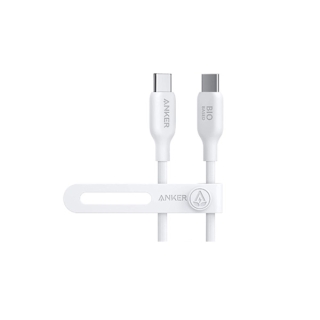 Anker 543/544 (140W) USB-C to USB-C Cable (Bio-Based 90cm-180cm) สายชาร์จเร็ว 5A USB-C ชาร์จเร็ว iPhone 15 มาตรฐาน USB-IF ผลิตจากวัสดุธรรมชาติ แข็งแรง
