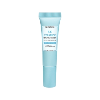 SKINTIFIC 5X เซราไมด์ เซรั่ม กันน้ำ กันแดด SPF50 PA++++ 30ml 5X Ceramide Serum Sunscreen