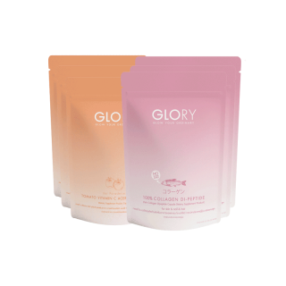 SET (6 ซอง) กลอรี่ คอลลาเจน และ วิตามินซีมะเขือเทศ