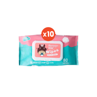 โปรโมชั่น Flash Sale : พร้อมส่งจากไทยBaby Wipes 10 Pack Baby Wipes สูตรอ่อนโยน นุ่ม สบาย ไม่ระคายเคือง แผ่นทำ Wet Wipe