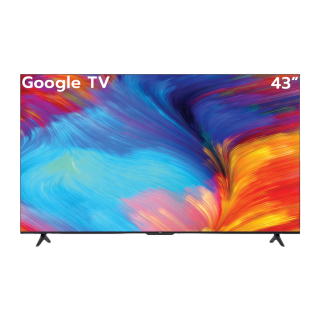 TCL ทีวี 43 นิ้ว LED 4K UHD Google TV รองรับ WiFi รุ่น 43T635 ระบบปฏิบัติการ Google& Youtube, Voice search
