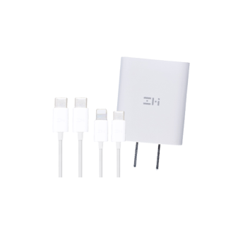 [205บ.โค้ด FBSMAY15DD13] ZMI HA716 + สายชาร์จ ชาร์จเร็ว Type C PD 20W QC 3.0 20W Max Adaptor Fast Charger